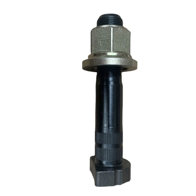 Schwarz fertiggestellte Hinterradschraube WG9112340123 für chinesische Sinotruk-Lkw-Teile