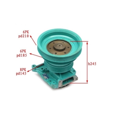 2005- Howo Truck Parts Wasserpumpe VG1500060051 mit OE NO