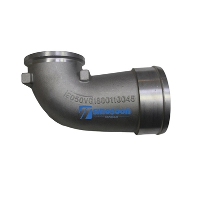 Teilnummer VG1800110045 Supercharger Link Elbow für Howo Teile WD615 Sinotruk-Motor