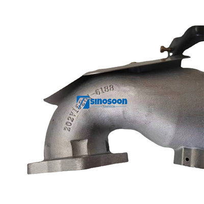 Gusseisen Howo Sitrak C7H Motorenversorgung Sinotruk Basis Jinan Auspuffrohrmontage EVB Teil