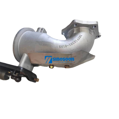 Gusseisen Howo Sitrak C7H Motorenversorgung Sinotruk Basis Jinan Auspuffrohrmontage EVB Teil