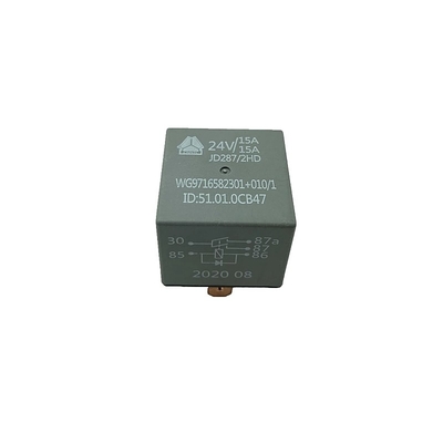 Top Howo T7h T5g Sitrak C7h Elektrosystem Lkw Ersatzteile 24V 2X15A WG9716582301 010/1 Relais JD287/2HD