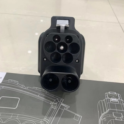 Portable CCS 2 zu GBT Adapter 1000V DC 200A Schnellladung für Elektroauto-Ladegerät