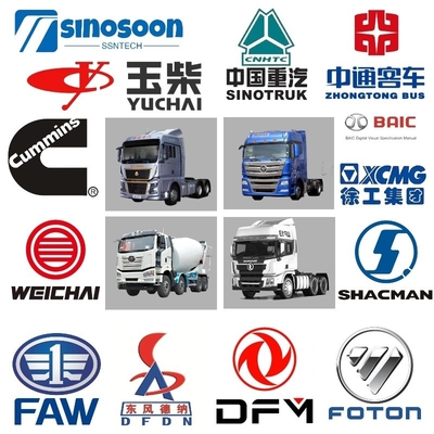 Shacman F3000 FAW Beiben Foton Dongfeng Weichai Bergbaufahrzeug Teile zum Ersetzen/Reparatur